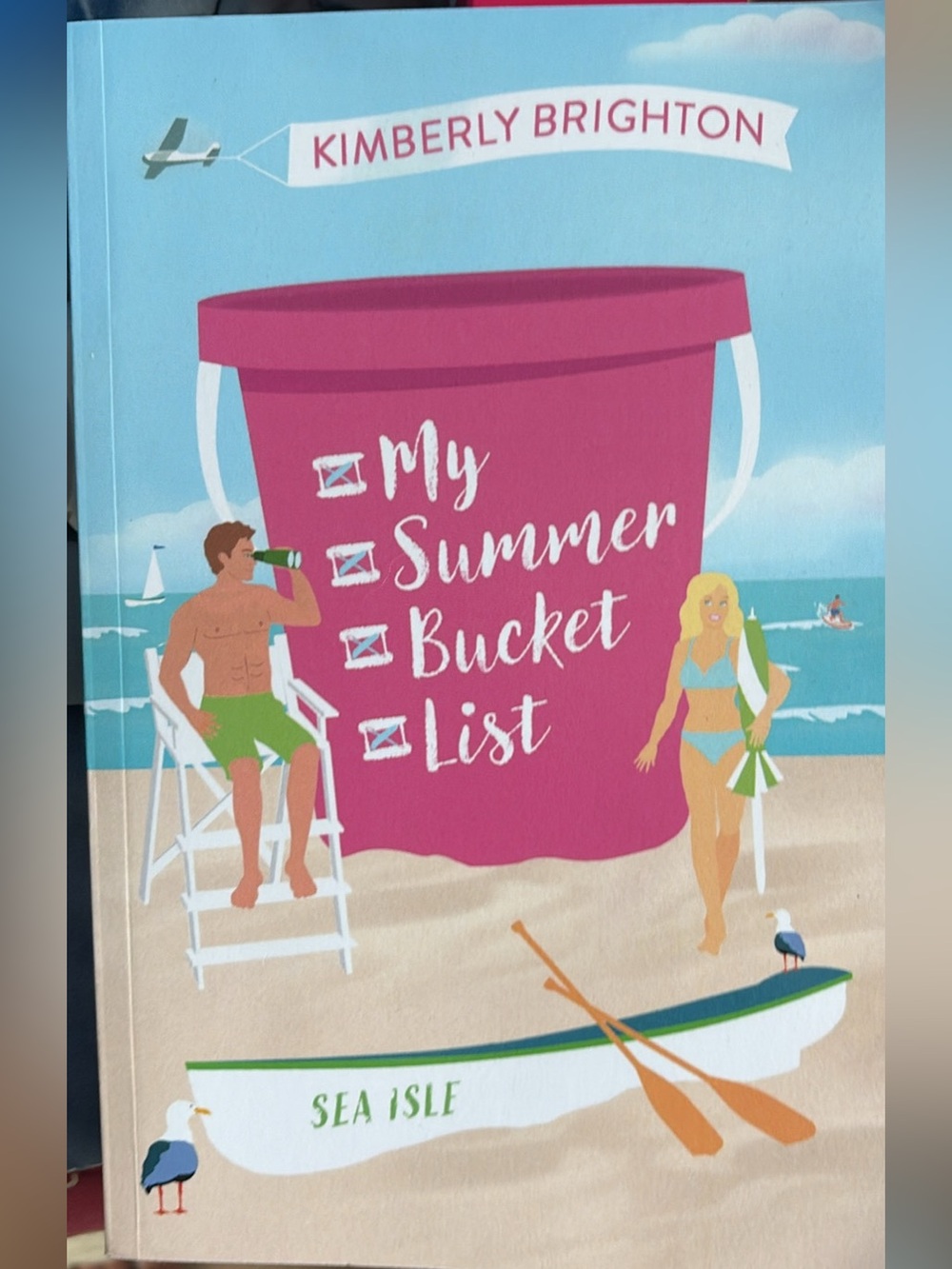 Gently use book . MY SUMMER BUCKET LIST, by Kimberely Brighton